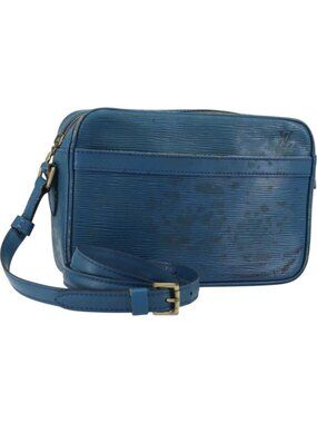LOUIS VUITTON Epi Trocadero 23 Shoulder Bag Blue M52305
